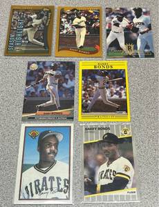 lot 225 image: Barry Bonds Baseball Card Collection (7 cards)