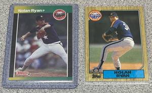 lot 229 image: Nolan Ryan Baseball Card Collection #2 (2 cards)