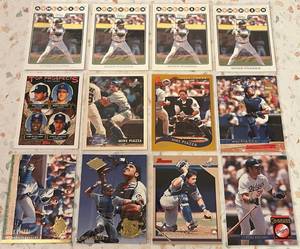 lot 241 image: Mike Piazza Baseball Card Collection (12 cards)