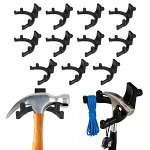 lot 4860 image: LITGURU 12pcs Storage Shed Hooks for Suncast U Tool Hangers Compatible with SuncastCraftsman Shed Tool Hooks Storage Shed Shelves Accessories Utility Double Head Design Garden Storage Shed Hanger