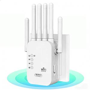 lot 4861 image: 2026 WiFi Extenders Signal Booster for Home Long Range Up to 12880 sq. ft & 40 Devices, WiFi Extender Signal Booster, Internet Booster, Long Range WiFi Extender,Quick Setup