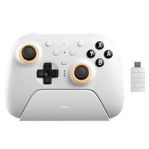 lot 4866 image: 8BitDo Ultimate 2 Bluetooth Controller for Switch, Switch 2, PC&Windows,Switch Pro Controller with TMR Joysticks,TactileHall Triggers,Programmable L4R4 Bumpers,2 Back Paddle Buttons,RGB Ring, Black