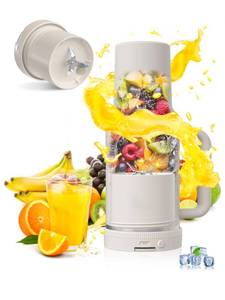 lot 4900 image: EveryDay Fresh Juice -Portable Blender Lid Cover Replacement fits for Stanley 40 oz Adventure Quencher &amp Quencher H2.0 FlowState Tumblers Turn Your Tumbler into a Personal Blender,Cordless Recharger