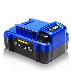 lot 4927 image: FSKE 6.5Ah Replacement for Kobalt 24V Battery KB624-03 KB524-03 KB424-03 - Compatible with Kobalt 24 Volt max Power Tools