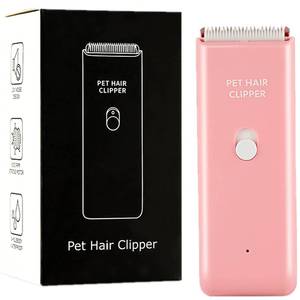 lot 4932 image: Grimgrow Dog Cat Home Hair Waterproof Clipper Portable Electric USB Rechargeable Pet Grooming Tools Low Noise Shaver Cordless Trimmer for Small and Large Pets