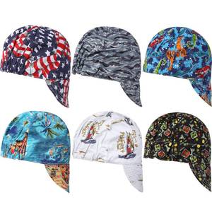 lot 4938 image: Macarrie 6 Pcs Welding Hat for Men Electric Mesh Inside Welding Cap Flame Resistant Cotton Hat Electrician Gas Station Most Helmet