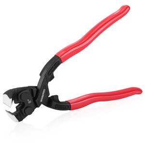 lot 4941 image: WORKPRO 8 Inch Nail Puller Pliers, High Leverage End Cutting Pliers with Gripping Jaws, Durable CR-V Construction, Ergonomic Handles - for Pulling, Cutting, Gripping Nails or Wires