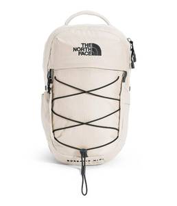 lot 4943 image: The North Face Borealis Mini Backpack, Gardenia WhiteTNF Black-NPF, One Size