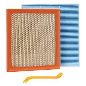 lot 6018 image: Ryvclim Engine Air Filter&Cabin Air Filter Combo Fits Jeep Grand Cherokee 3.6L 5.7L 6.4L 2011-2021Dodge Durango 3.6L 5.7L 2011-2025,Durango 6.4L 2018-2024-CF11183&CA10755
