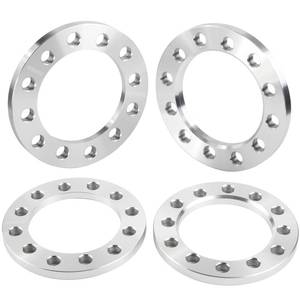 lot 6027 image: GAsupply 6x5.5 6x135 6x139.7 Universal Wheel Spacers, Fit for SilveradoSuburbanSierra 1500 Yukon 1500 Tacoma (Only 6 Lug) 4-Runner, 110mm Hub Bore, 4PCS 12 12mm Forged Universal Spacer Adapters