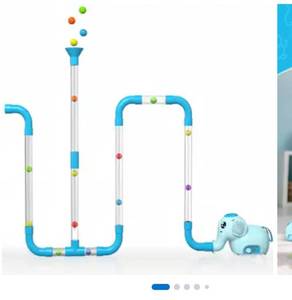 lot 6069 image: Etokfoks STEM air powered building toy kit for kids ages 3 and up