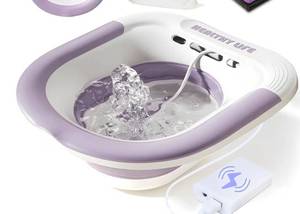 lot 6090 image: Electric Sitz Bath, Unisex Foldable Sitz Bath for Toilet Seats, Sitz Bath for Postpartum Care