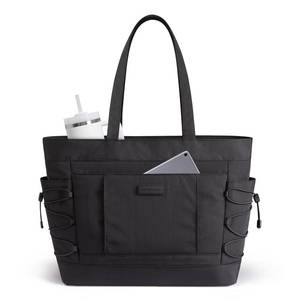 lot 6107 image: LOVEVOOK Tote Bag for Women, Puffer Tote Bag with Large Cup Holder, Lightweight Shoulder Bag Handbag for Travel, Work, Gym