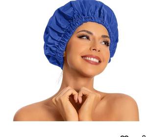 lot 6186 image: Reusable Shower Cap for Women