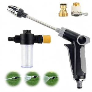 lot 6201 image: Turn Any Hose Into A High Pressure Water Cleaning Jet, Jet Nozzle High Pressure Hose Nozzle, Heavy Duty Garden Hose Nozzle Watering Sprayer for Cleaning Yard Car