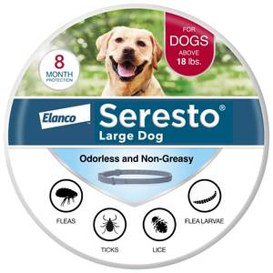 lot 6225 image: Seresto Flea & Tick Collar For Dogs Over 18 lbs., Treatment & Prevention, Vet-Recommend, 8 Month Protection