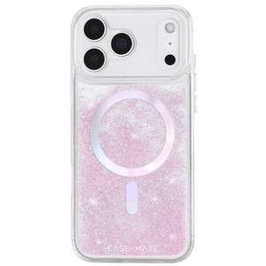 lot 6247 image: Case-Mate Soap Bubble iPhone 17 Pro Max Case Compatible with MagSafe - Liquid Glitter Phone Case with 12ft Drop Protection - Premium Magnetic Cover for iPhone 17 Pro Max - Iridescent Waterfall