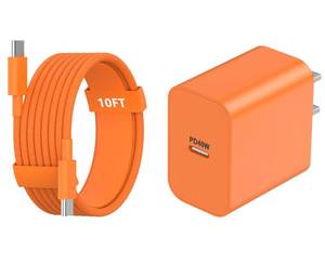 lot 6319 image: iPhone 17 16 15 Fast Charger,MFi Certified 40W USB C Wall Charger Block with 10FT USB C to USB C Charging Data Sync Woven Cable for iPhone 1717Air17Pro Max16 Pro Max16Pro1615ProMax15Pro