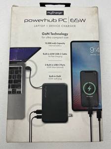 lot 101 image: myCharge PowerHub PC 65W Laptop and Device Charger