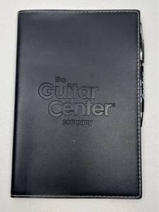 lot 140 image: Guitar Center Leather Journal with Pen