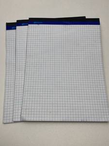 lot 152 image: Graph Paper Notepad Set with Blue Grid Lines