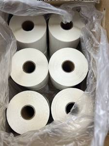 lot 154 image: Tape Logic Direct Thermal Label Rolls 4x1 inch White Desktop Labels