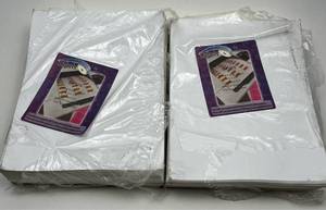 lot 156 image: White Laser Vinyl Labels DT-175 8.5x11 Square Cut