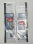 Lot of 2 MDOZQ Monitor Memo Board - 2 Pack Computer Message Boards