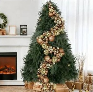 lot 15353 image: Motionchic 9.8 Ft Christmas Ball Garland