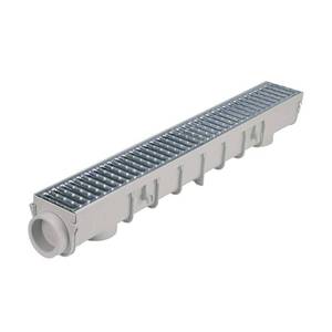 lot 15363 image: NDS 864GMTL Channel Drain KitGrate