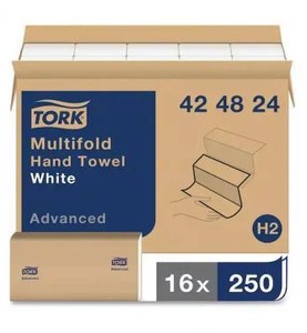 lot 15368 image: Tork Multifold Hand Towel 1 Ply Paper Towels