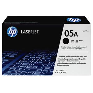 lot 15385 image: HP 05A Black Original LaserJet Toner Cartridge  2 300 pages  CE505A