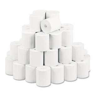 lot 15427 image: PM Company ICX90780565 3.13 in. x 230 ft. Direct Thermal Printing Paper Rolls - White