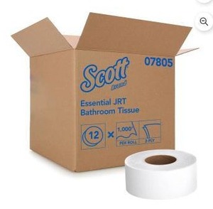lot 15444 image: Scott Essential JRT 2-Ply Toilet Tissue, 12 Rolls