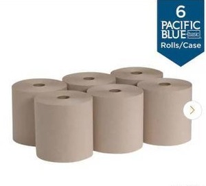 lot 15478 image: Georgia Pacific Blue Ultra Toilet Paper Rolls 6-Pack