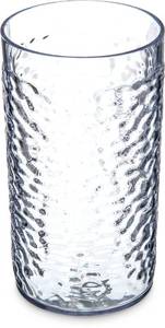 lot 18022 image: Carlisle FoodService Products 551707 Pebble Optic San Tumbler, 16.7-Ounce Capacity, Clear (Case of 24)