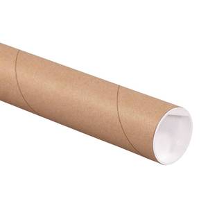 lot 18027 image: Aviditi BOX USA BOX USA Mailing Tubes, 3 W x 15 H, 24-Pack - Round Corrugated Tubes for Mailing and Storage of Blueprints, Artwork, Crafts, Posters, Long Art Holder