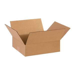 lot 62165 image: BOX USA Shipping Boxes Flat 14L x 12W x 4H 25-Pack - Corrugated Cardboard Box for Moving, Mailing, Packing, Packaging and Storage