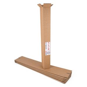 lot 61136 image: Tall Cardboard Boxes 4L x 4W x 36H (Pack of 6) - USA-Made Packing Boxes for Moving, Shipping, or Storage - USPS, UPS, FedEx Approved - Professional Packing Supplies for Moving