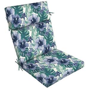 lot 61168 image: Arden Outdoor Chair Cushion, 21 x 20, Rain-Proof, Fade Resistant 20 x 21, Salome Tropical