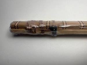 lot 105 image: Traditional Bamboo Window Blind Roll-Up Shade