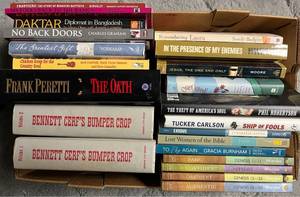 lot 112 image: Mixed Collection of Religious and General Fiction Books