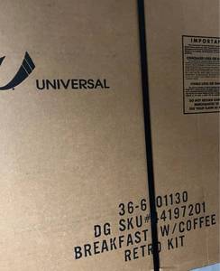 lot 118 image: Universal Breakfast Retro Kit with Coffee - Complete Set