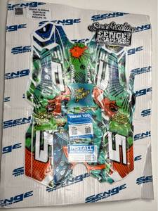 lot 127 image: Senge Graphics ATV Quad Graphics Decal Kit Complete Set