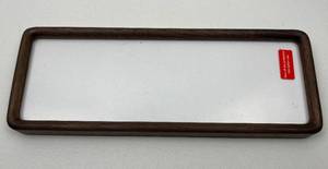lot 148 image: Dark Wood Rectangular Display Box with Glass Top