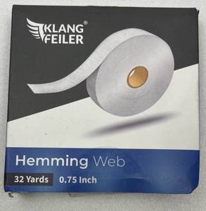 lot 149 image: Klang Feiler Hemming Web 0.75 Inch 32 Yards