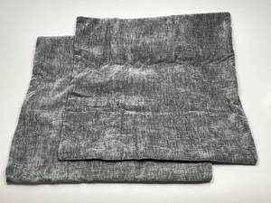 lot 159 image: CaliTime Throw Pillow Covers Medium Grey