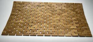 lot 175 image: Bamboo Woven Bath Mat