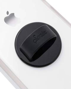 lot 26625 image: Sonix Silicone Phone Ring - Piano Black, Black - Retail $10