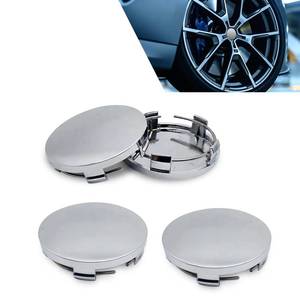 lot 26686 image: Ferianl 4 PCS Car Wheel Center Caps, 60MM2.36In OD 56MM2.2In ID, ABS Snap-in Vehicle Rim Hub Caps, Anti-Falling Rust-Proof Wheel Hub Decoration, Universal for SUV Sedan Truck(Silver) - Retail $8
